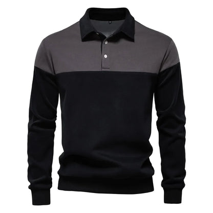 Glen™ | Premium & Casual Long Sleeve Polo Shirt