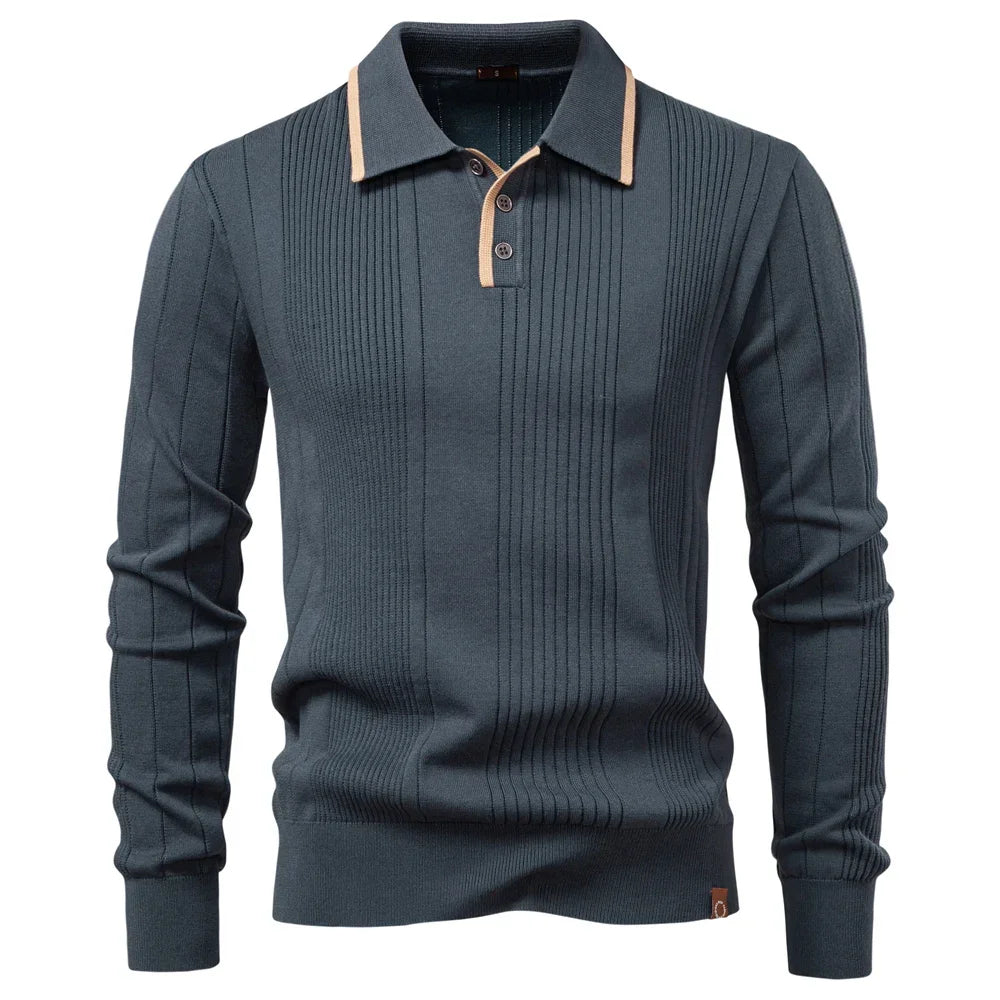 Leon™ | Men's Winter Polo Shirt