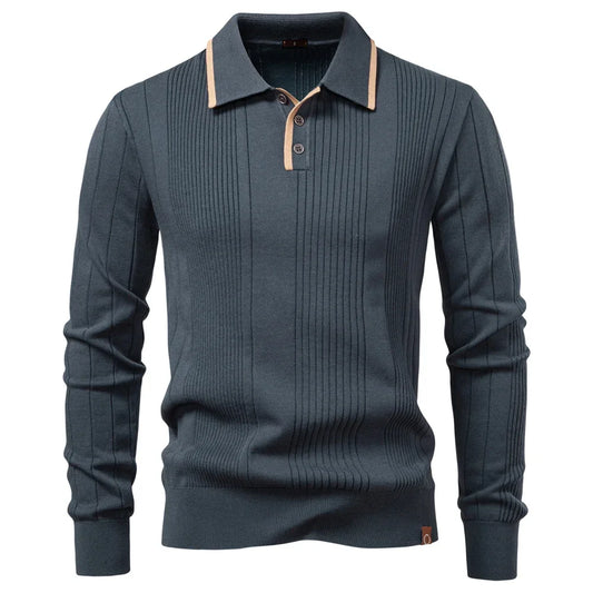 Leon™ | Men's Winter Polo Shirt