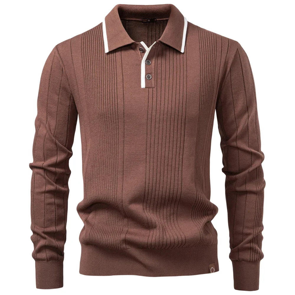 Leon™ | Men's Winter Polo Shirt