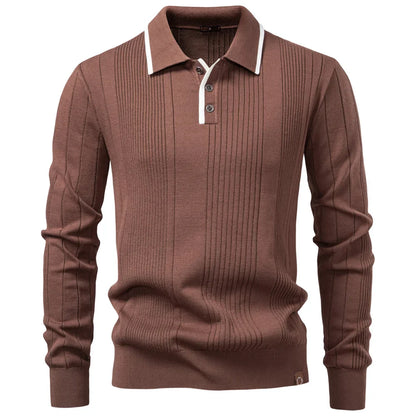 Leon™ | Men's Winter Polo Shirt