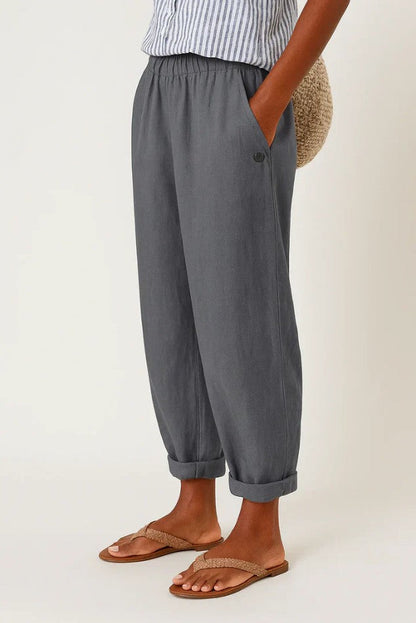 Romina™ | Timeless Linen-Cotton Trousers