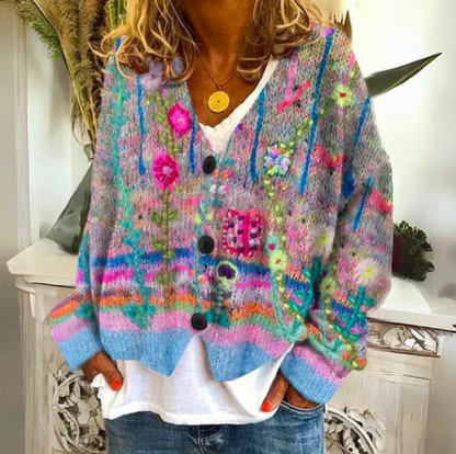 Charlotte™ - Floral Cardigan