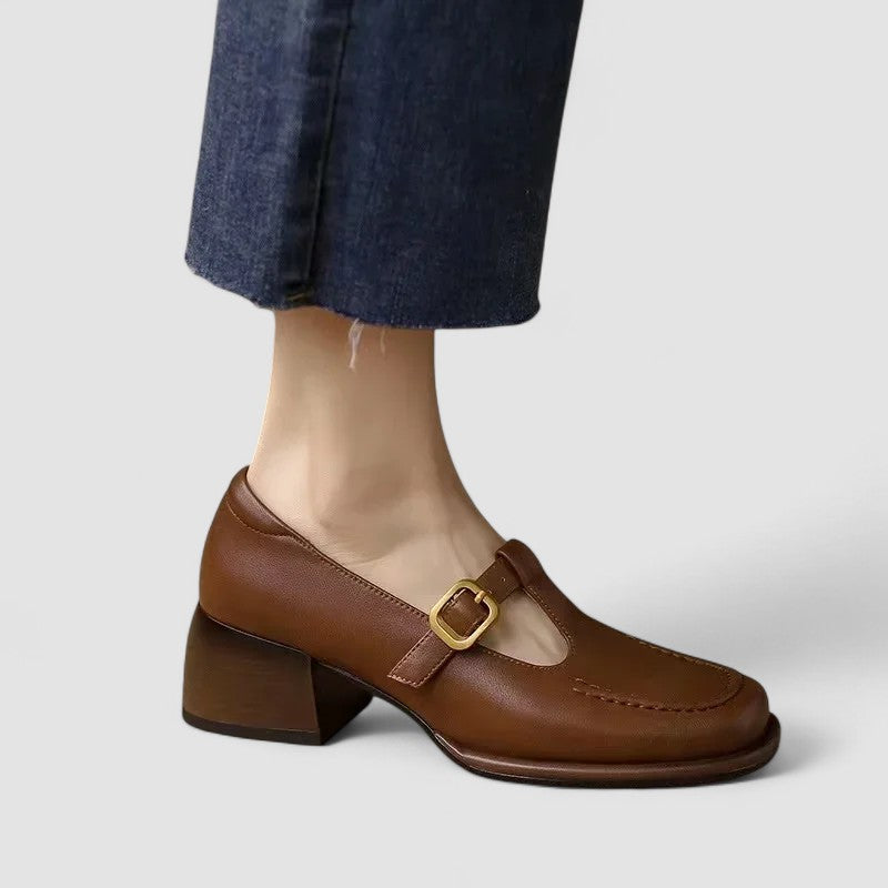 Kyrahnae Orthopedic T-Strap Mary Jane Shoes