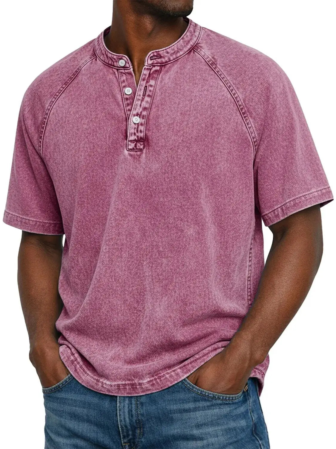 Zaviero™ Vintage Button-Up Shirt for Men