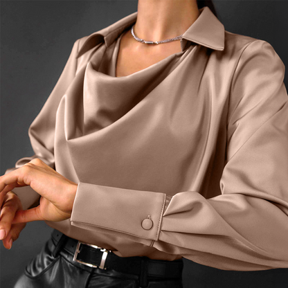 Selene™ | Luxe Satin Blouse