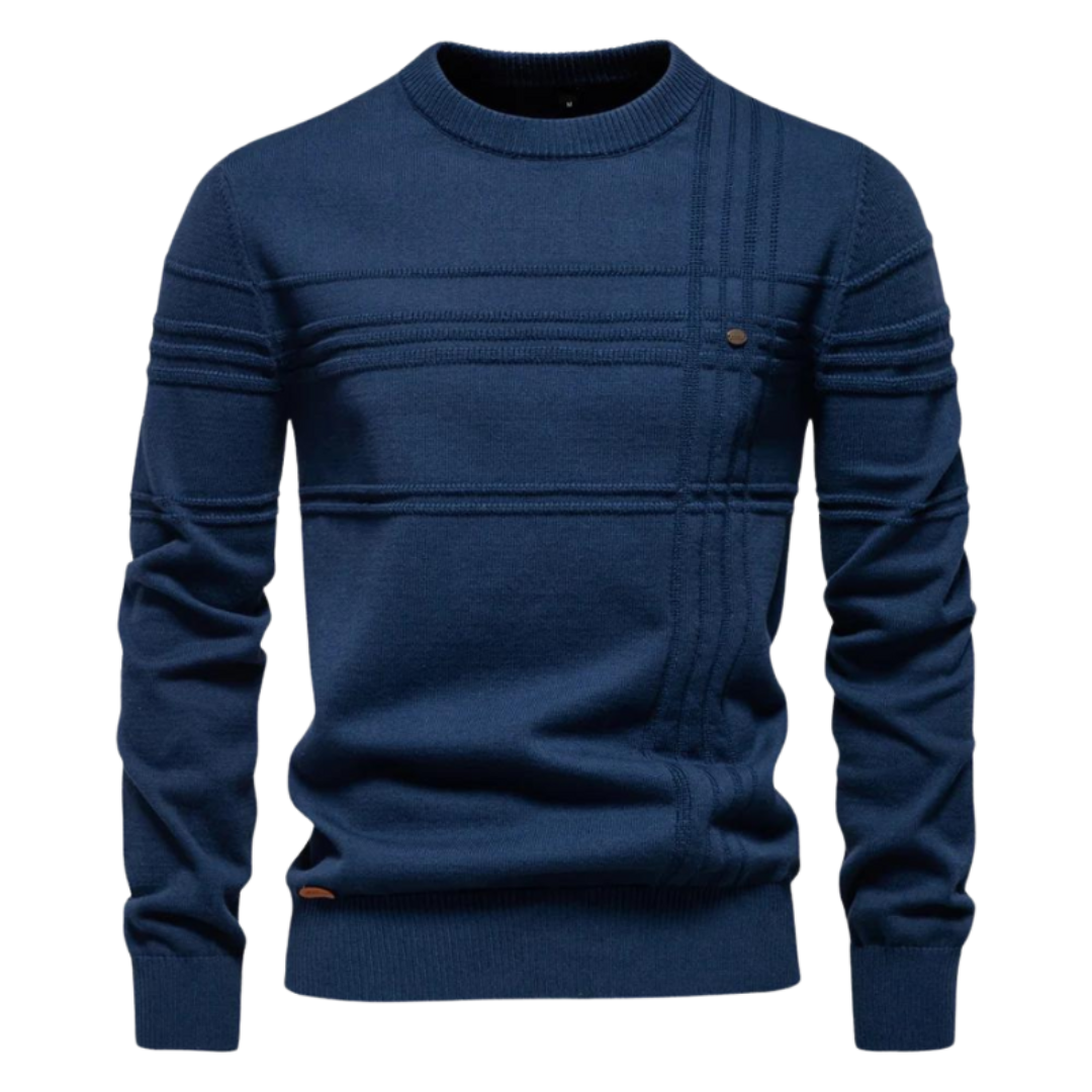 Mark™ | Men's Jumper with Check Design