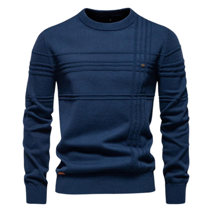 Mark™ | Men's Jumper with Check Design