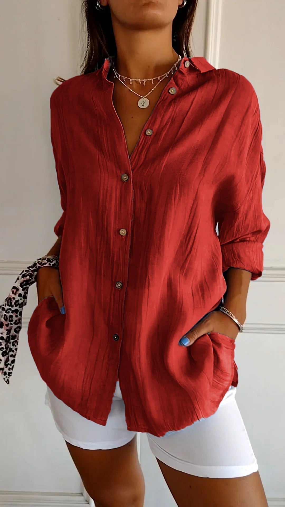 Emily™ | Elegant Oversized Blouse