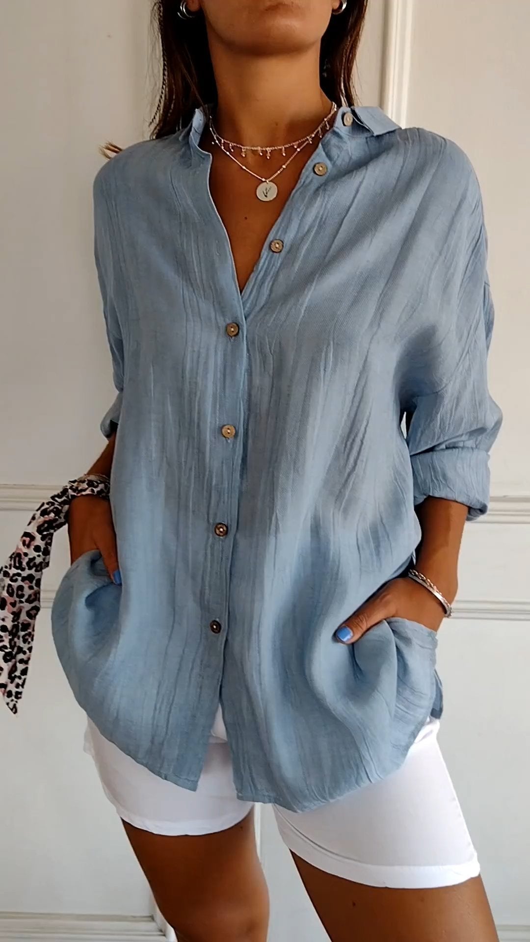 Emily™ | Elegant Oversized Blouse