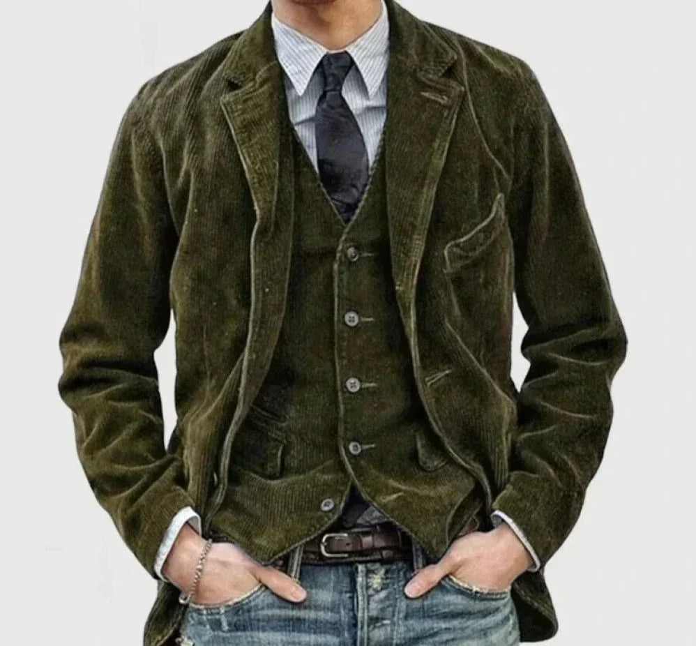 BRIAN | MEN'S CORDUROY SUIT SET