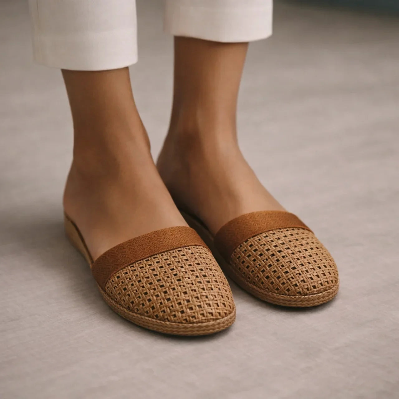 Algarve™ | Woven Slide Step-in Sandals