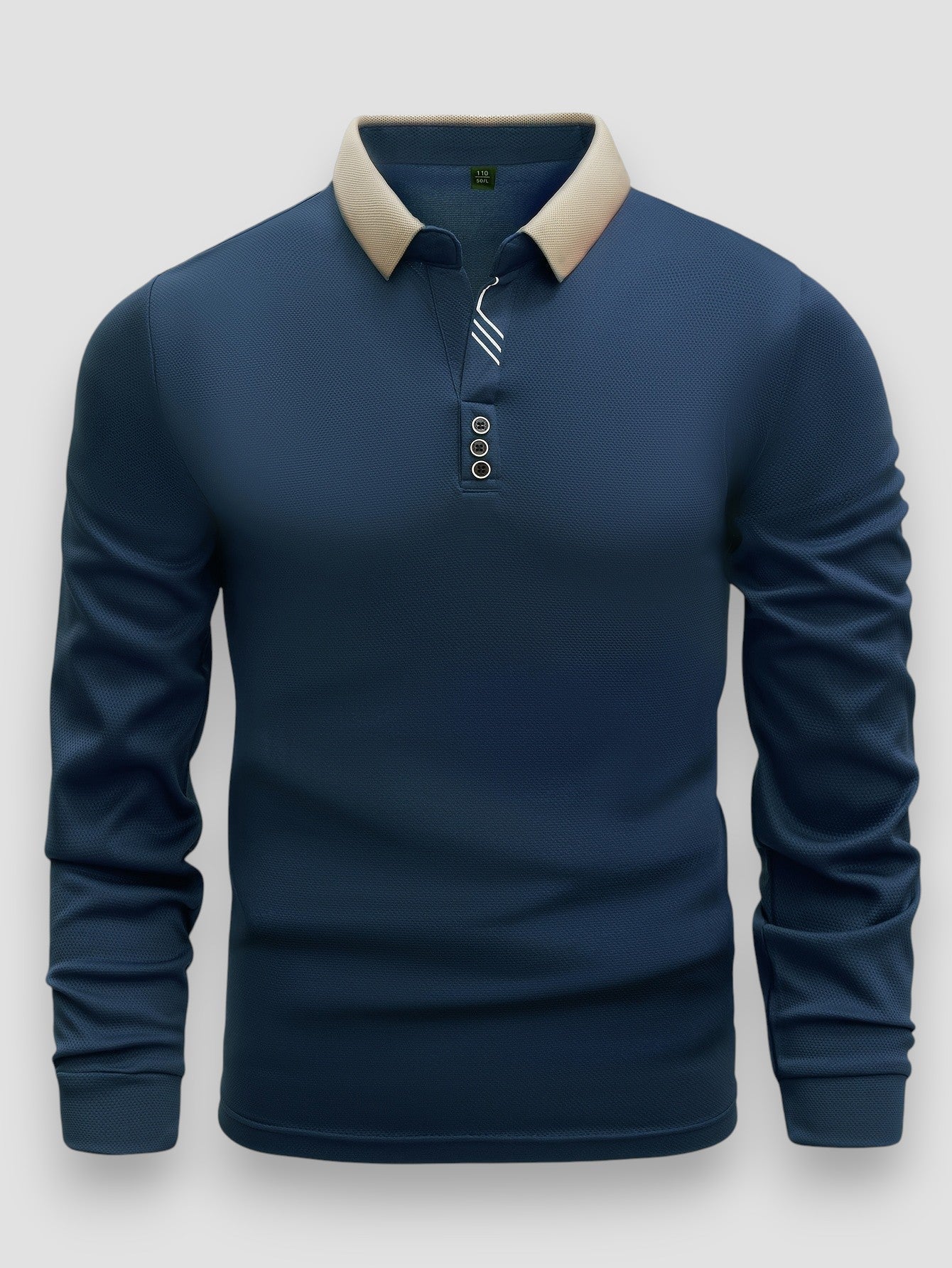 Peter™ | Luxe Long Sleeve Polo