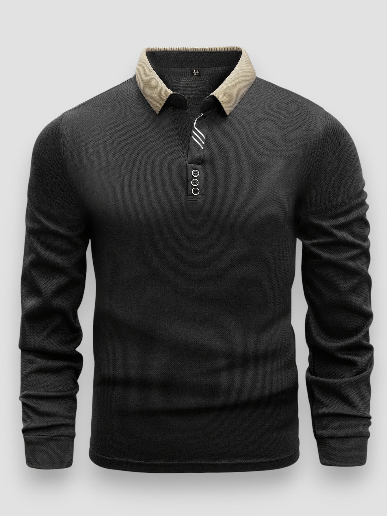 Peter™ | Luxe Long Sleeve Polo